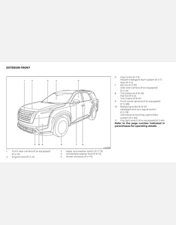 nissan pathfinder 2022 owners manual
